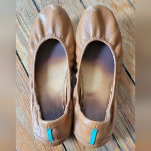 Chestnut Tieks size 7